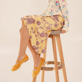 Almond-Toe Ballet Velvet Flats (Liora)