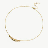 Sparkling Curve Necklace