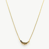 Striking Black Crystal Pendant Necklace for a Bold Statemen