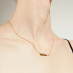 Bar Diamond Necklace