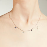 Tiny Triangles Necklace