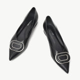 Round buckle Flats (Aida) (SALE)
