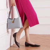 Crystal Buckle Flats (Aida)(SALE)