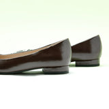Crystal Buckle Flats (Aida)(SALE)