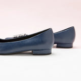 Crystal Buckle Flats (Aida)(SALE)