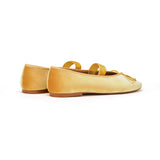 Almond-Toe Ballet Velvet Flats (Liora)