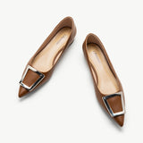 Trapezoidal Buckle Flats (Aida) (SALE)