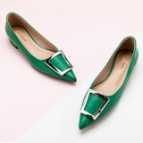 Trapezoidal Buckle Flats (Aida) (SALE)