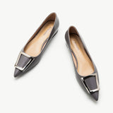 Trapezoidal Buckle Flats (Aida) (SALE)