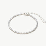 Crystal Twinkle Bracelet, with a luxe platinum gleam, this bracelet showcases the brilliance of crystals in a platinum setting, adding a touch of opulence and sophistication to your jewelry collection