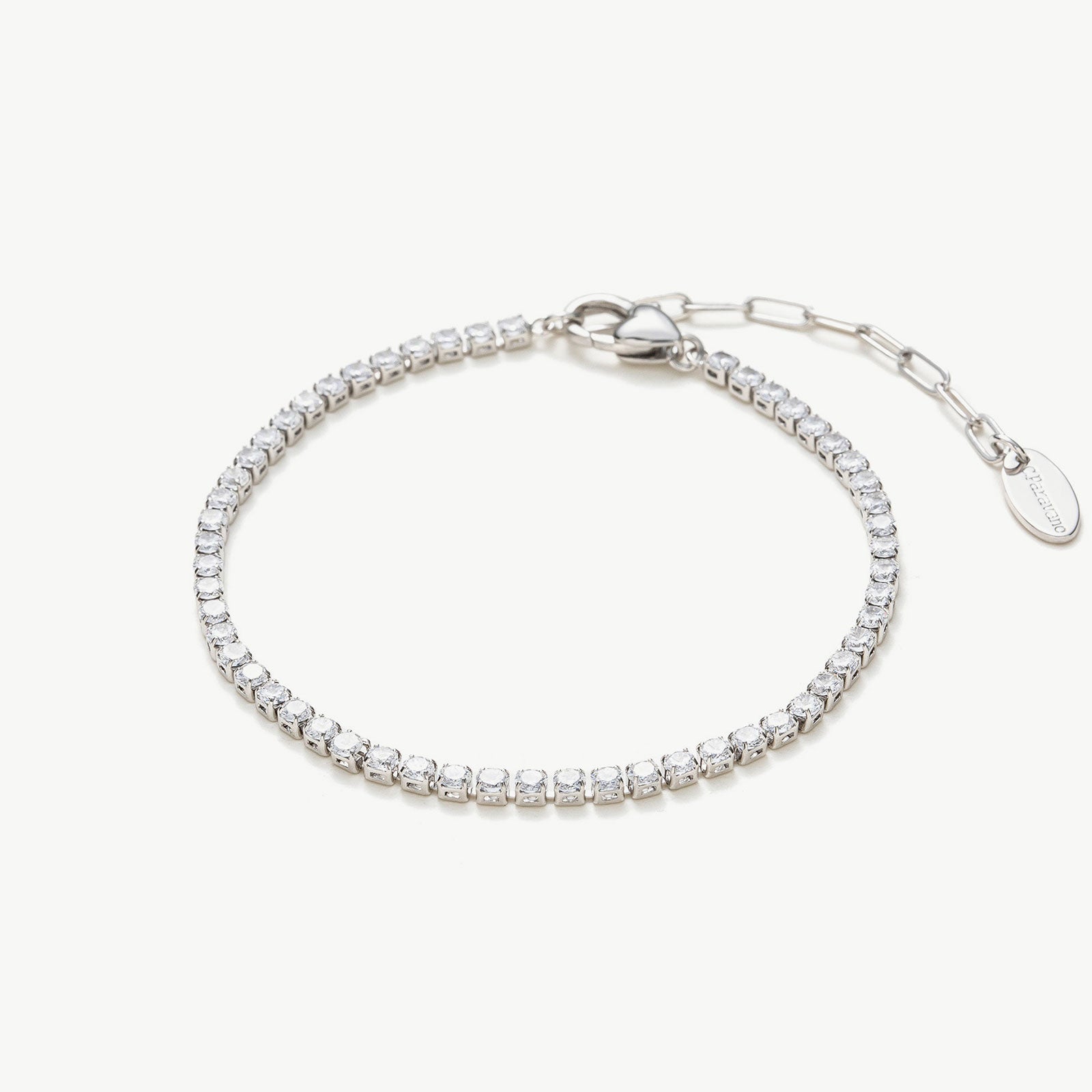 Crystal Twinkle Bracelet, with a luxe platinum gleam, this bracelet showcases the brilliance of crystals in a platinum setting, adding a touch of opulence and sophistication to your jewelry collection