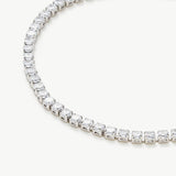 Crystal Twinkle Bracelet, crafted with a strand of sparkling crystals in a platinum hue, this bracelet adds a touch of glamour and sophistication to your wrist, making it an exquisite accessory for formal events