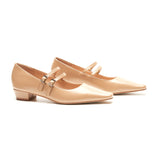 Double-Strap Block Heel (Alva)(SALE)