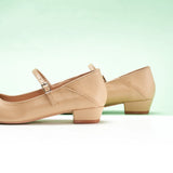 Single Strap Block Heel Mary Janes (Alva)(SALE)