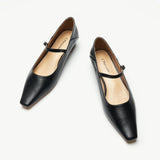 Single Strap Block Heel Mary Janes (Alva)(SALE)