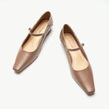Single Strap Block Heel Mary Janes (Alva)(SALE)