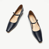 Single Strap Block Heel Mary Janes (Alva)(SALE)
