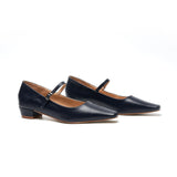 Single Strap Block Heel Mary Janes (Alva)(SALE)