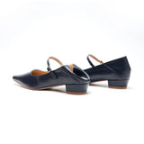 Single Strap Block Heel Mary Janes (Alva)(SALE)