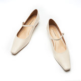 Single Strap Block Heel Mary Janes (Alva)(SALE)