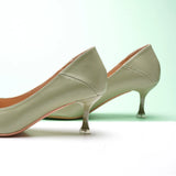Pointed Toe Kitten Heel Pumps (Anna)(SALE)