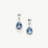 Large Dove Grey Crystal Drop Hoops, featuring a captivating dove grey hue, these large hoops add an elegant touch with crystal drops, creating a sophisticated accessory for any occasion