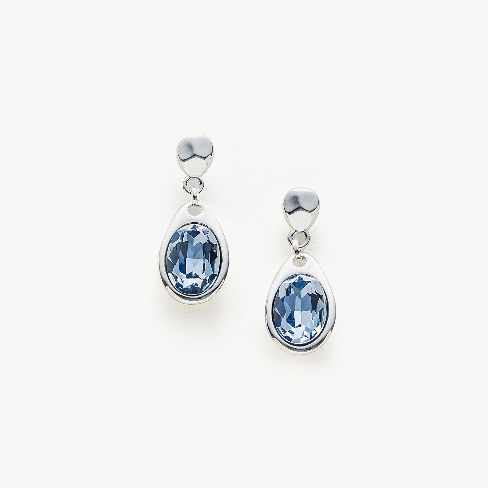 Large Dove Grey Crystal Drop Hoops, featuring a captivating dove grey hue, these large hoops add an elegant touch with crystal drops, creating a sophisticated accessory for any occasion