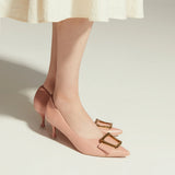 Metal Tie Pumps (Olivia) (SALE)