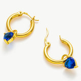 Heart Drop Earrings