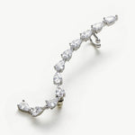 Water Drop Ear Climbers, radiating with the radiant allure of nature's purity, these earrings add a touch of refinement and a hint of sparkle to your overall look.