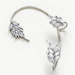 Feather Ear Climbers, a versatile and stylish accessory that adds a touch of sophistication to any outfit