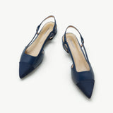 Cap-Toe Slingback Flats (Freya)(SALE)