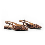 Square Toe Block Heel Slingback Sandals (Alyssa F)