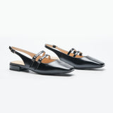 Double-Straps Slingback Mary Jane (Alyssa S)