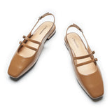 Double-Straps Slingback Mary Jane (Alyssa S)
