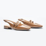Double-Straps Slingback Mary Jane (Alyssa S)