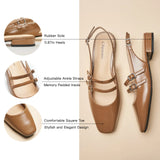 Double-Straps Slingback Mary Jane (Alyssa S)
