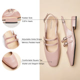 Double-Straps Slingback Mary Jane (Alyssa S)
