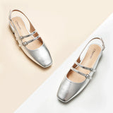 Double-Straps Slingback Mary Jane (Alyssa S)