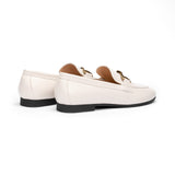 Gold Bit Round Toe Loafers (Loraine)