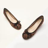 Bow knotted Ballet Block Heels (Lacy)