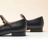 Almond-Toe Two-Tone Mary Jane (Lena)(SALE)