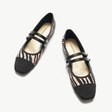 Two-Tone Double-Strap Mary Jane (Clara) (SALE)