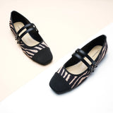 Two-Tone Double-Strap Mary Jane (Clara) (SALE)
