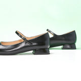 Square Toe Block Heel Mary Jane (Felicia MJ)