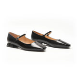 Square Toe Block Heel Mary Jane (Felicia MJ)