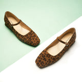 Square Toe Block Heel Mary Jane (Felicia MJ)