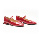 Square Toe Block Heel Mary Jane (Felicia MJ)