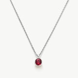 Gemstone Pendant Necklace