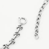 Platinum Heart Diamond Chain Necklace, a symbol of pure purity, this necklace combines the timeless appeal of platinum with the everlasting sparkle of diamonds, creating a refined and romantic accessory
